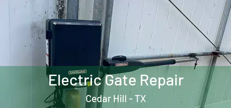 Electric Gate Repair Cedar Hill - TX