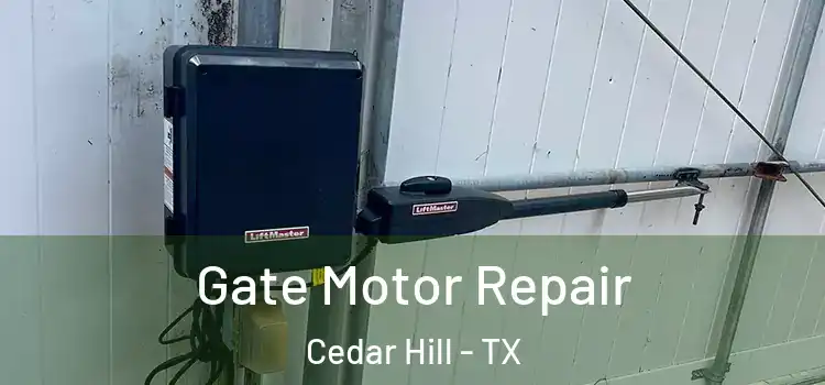 Gate Motor Repair Cedar Hill - TX