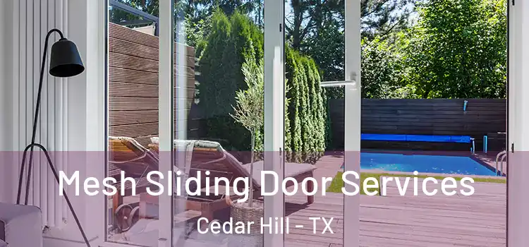 Mesh Sliding Door Services Cedar Hill - TX